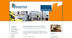 Desktop Screenshot of butschek-sanitaetshaus-bremen.de
